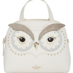 Kate Spade owl lottie satchel